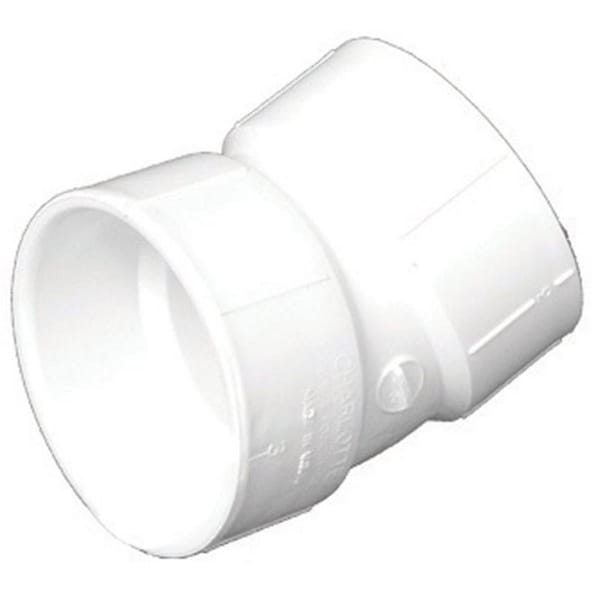 Charlotte Pipe And Foundry Charlotte Pipe & Foundry PVC003241200HA 22 deg PVC-Dwv deg Elbow; 4 in. 45002 - main